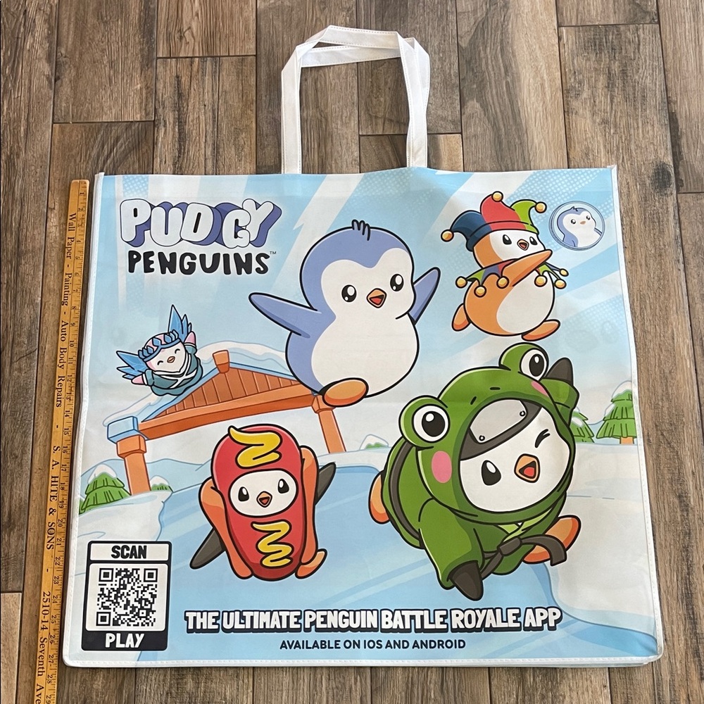 Pudgy Penguins Tote Bag